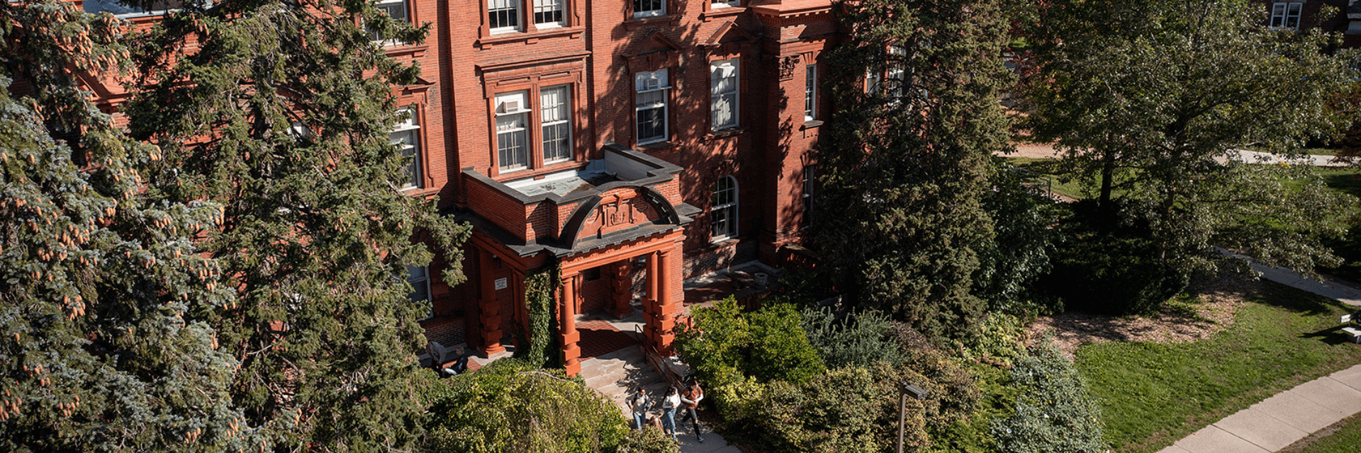 Aerial image of Macdonald Institute