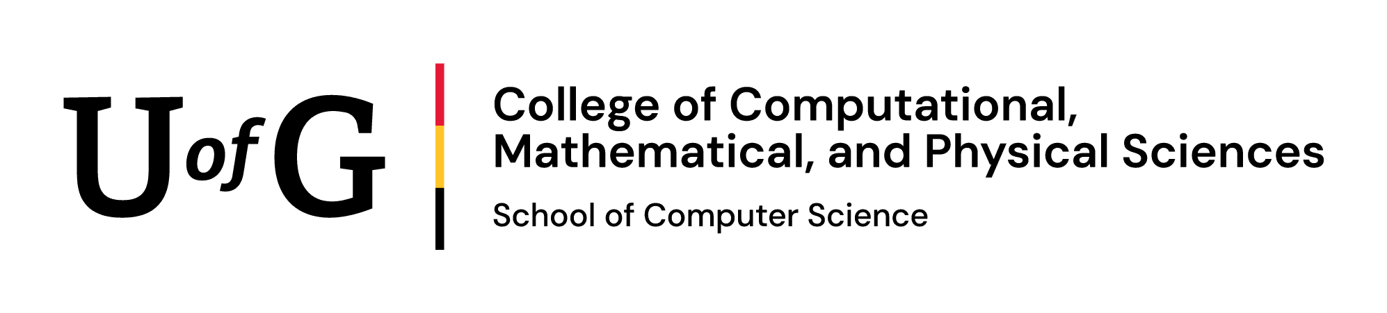College of Computational, Mathematical and Physical Sciences School of Computer Science logo.