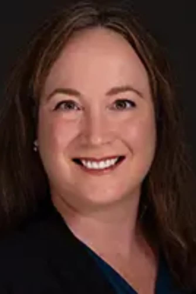 Kate Mooibroek smiling.